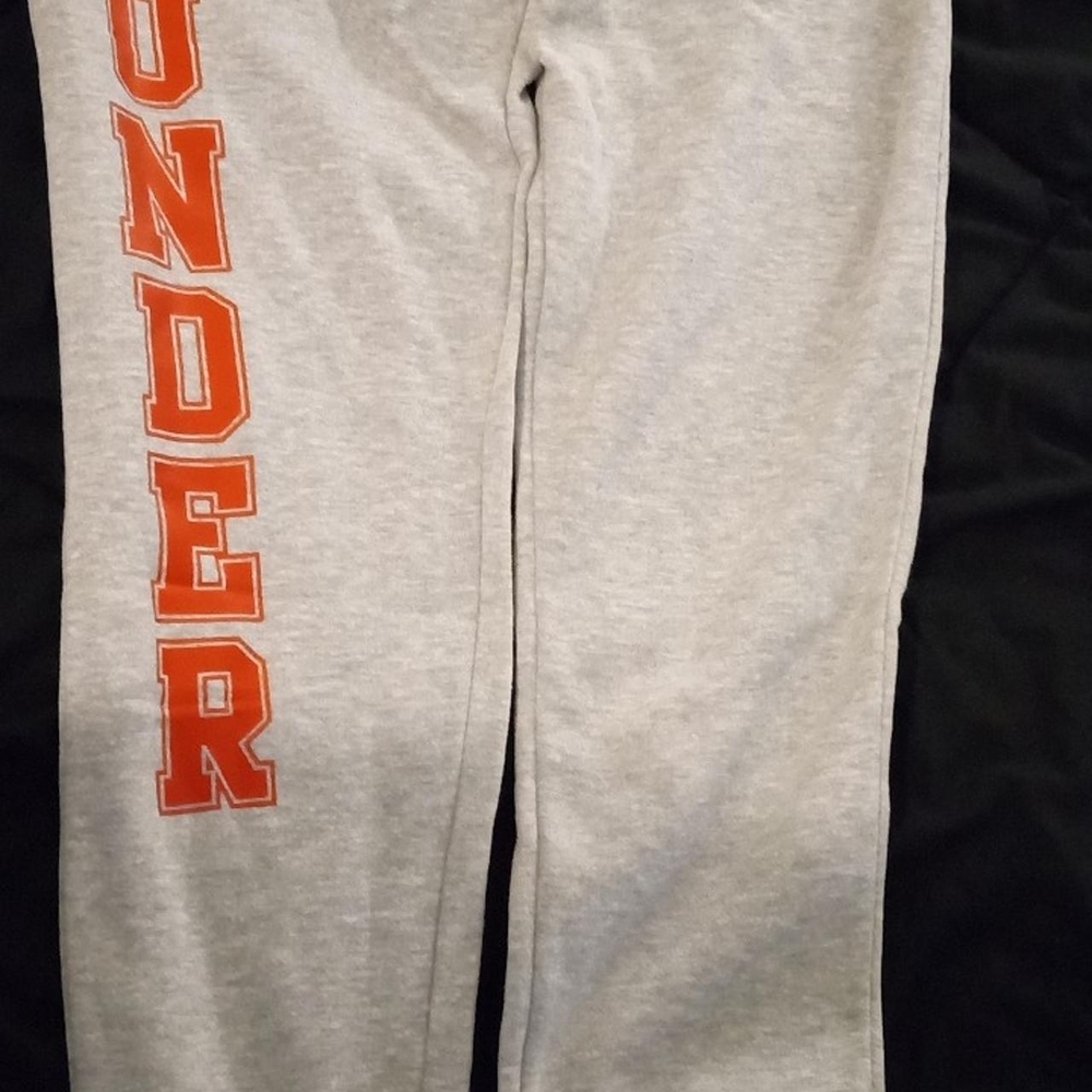 Oklahoma City Thunder Men's MEDIUM Gray Sweatpants Joggers Pants W/ Pockets NBA